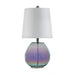 Ranier Iridescent Glass Table Lamp Default -DTYStore