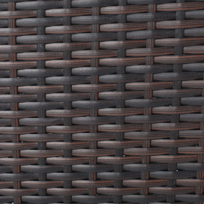 Rattan FLOWER POT - BROWN Default -DTYStore