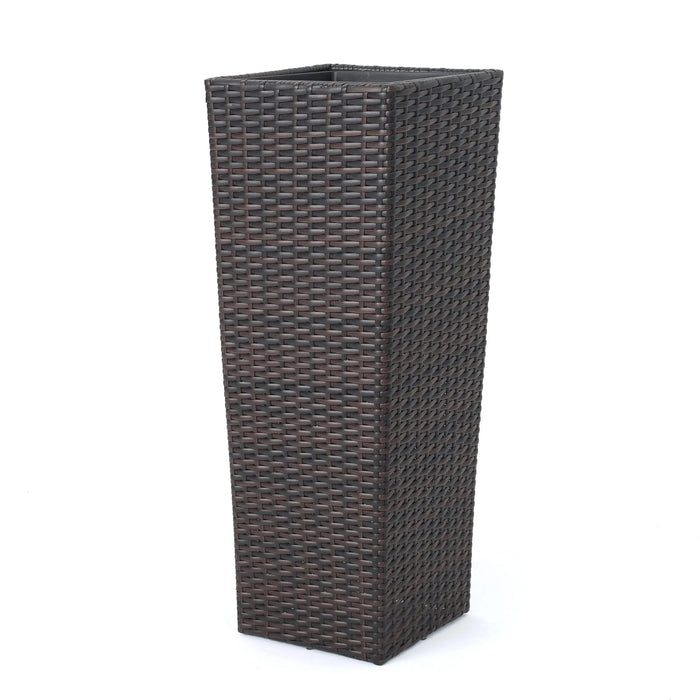 Rattan FLOWER POT - BROWN Default -DTYStore