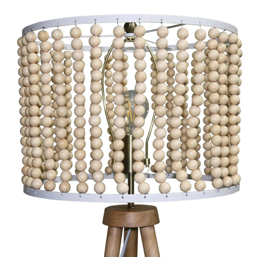 Reading Floor Lamp, Standing Light for Living Room Chair, Bedside & Study Area, Brillo Three Legged Floor Lamp Natural 110V Default -DTYStore