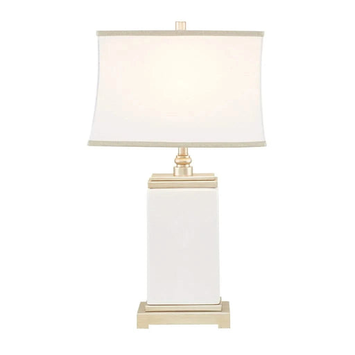 Rectangular Ceramic Table Lamp Default -DTYStore