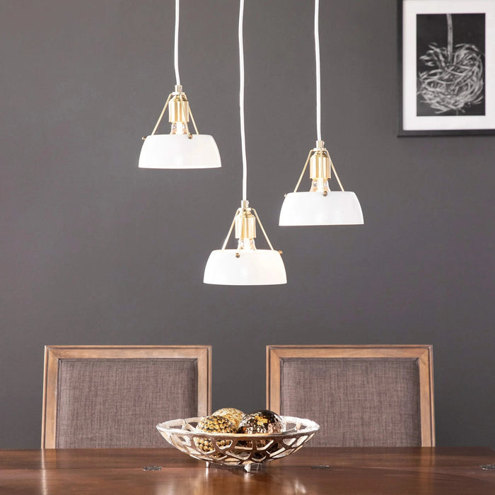 Renmarco Contemporary 3-Light Cluster Pendant Default -DTYStore