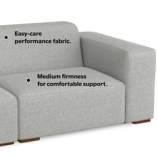 Rex 2 Seater Sofa and Left Chaise Default -DTYStore