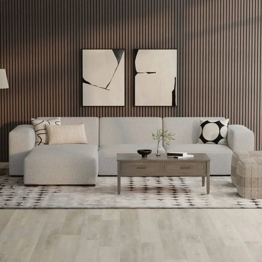 Rex 2 Seater Sofa and Left Chaise Default -DTYStore