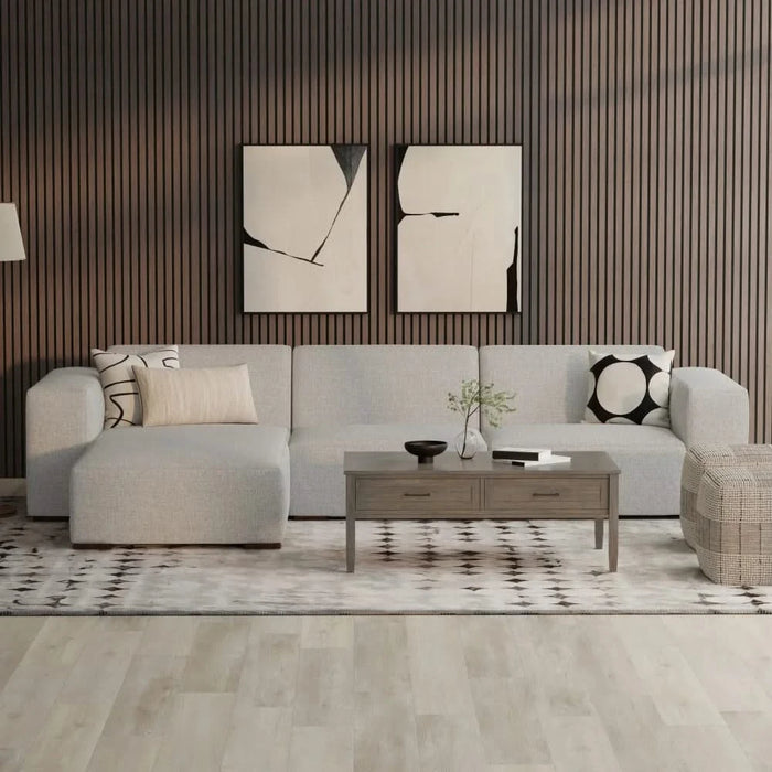 Rex 2 Seater Sofa and Left Chaise Default -DTYStore