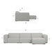 Rex 2 Seater Sofa and Right Chaise Default -DTYStore
