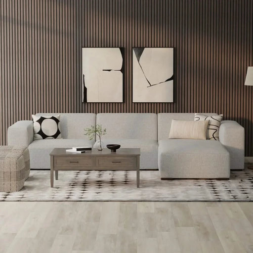 Rex 2 Seater Sofa and Right Chaise Default -DTYStore