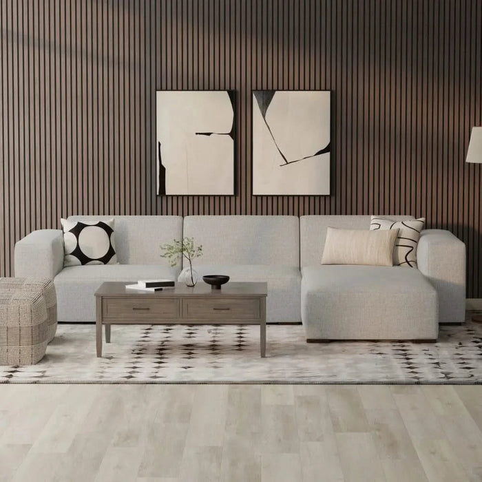 Rex 2 Seater Sofa and Right Chaise Default -DTYStore