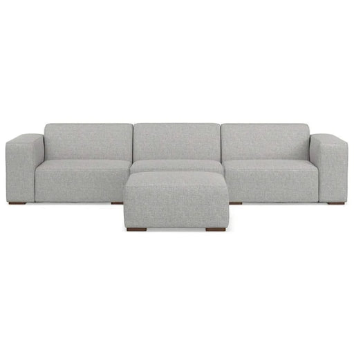 Rex 3 Seater Sofa and Ottoman Default -DTYStore