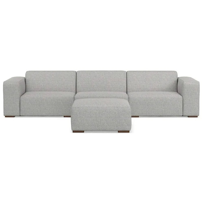 Rex 3 Seater Sofa and Ottoman Default -DTYStore