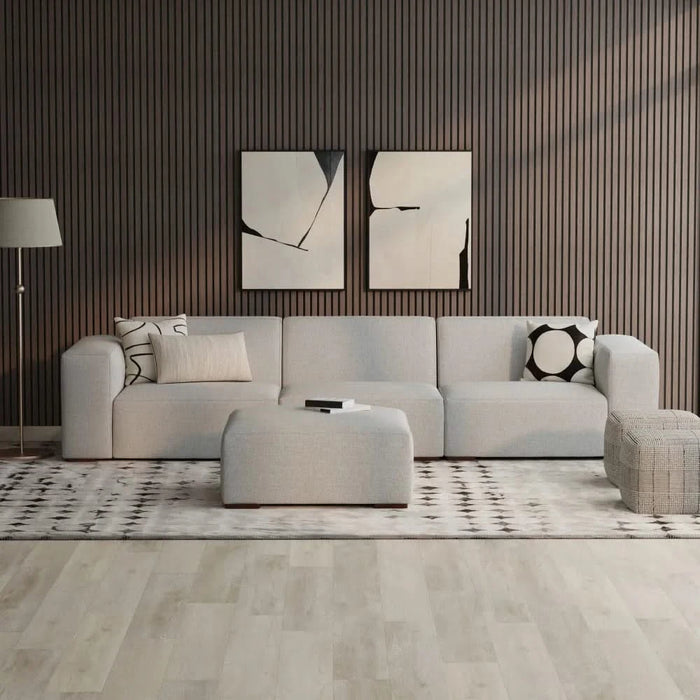 Rex 3 Seater Sofa and Ottoman Default -DTYStore