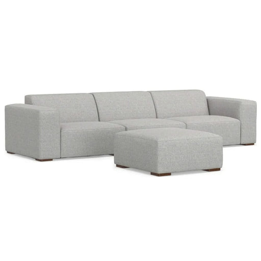 Rex 3 Seater Sofa and Ottoman Default -DTYStore