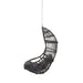 Richards Outdoor/Indoor Wicker Hanging Chair,Grey Default -DTYStore