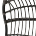 Richards Outdoor/Indoor Wicker Hanging Chair,Grey - DTY Store