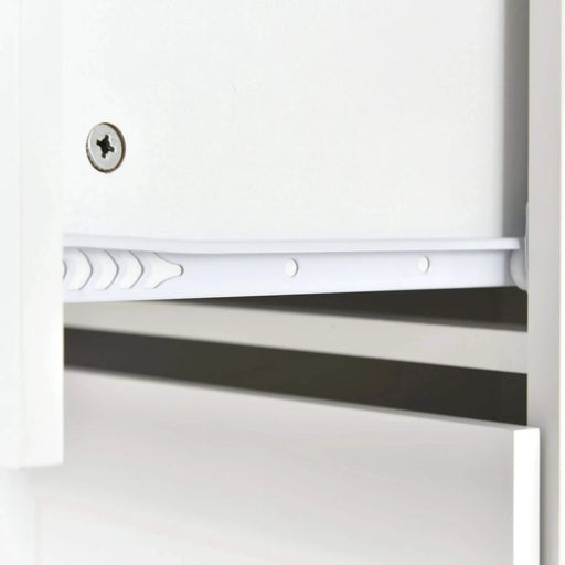 Rolling Mobile Kitchen Island with Solid Wood Top and Locking Wheels,52.7 Inch Width,Storage Cabinet and Drop Leaf Breakfast Bar,Spice Rack, Towel Rack & Drawer (White) Default -DTYStore