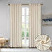 Room Darkening Metallic Printed Poly Velvet Rod Pocket/Back Tab Window Panel Pair Ivory 37x95' Curtains, searchfilter_Window, Window, Window Shades| DTY Store