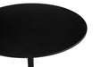 Round Dining Table Small Black Kitchen Table 31.5' in Tulip Design Modern Pedestal Table for Small Space Dining Room 2 to 4 Person Default -DTYStore