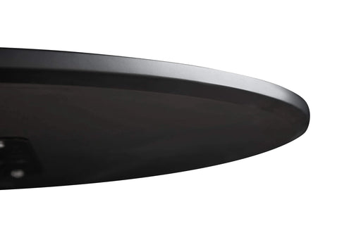 Round Dining Table Small Black Kitchen Table 31.5' in Tulip Design Modern Pedestal Table for Small Space Dining Room 2 to 4 Person Default -DTYStore