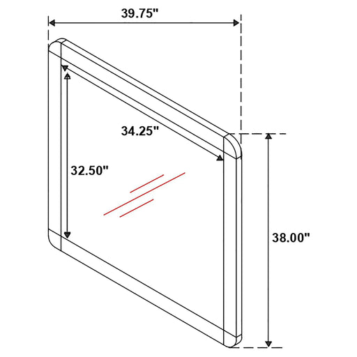 Roxbury Dark Walnut 4-piece Eastern King Bedroom Set Default -DTYStore
