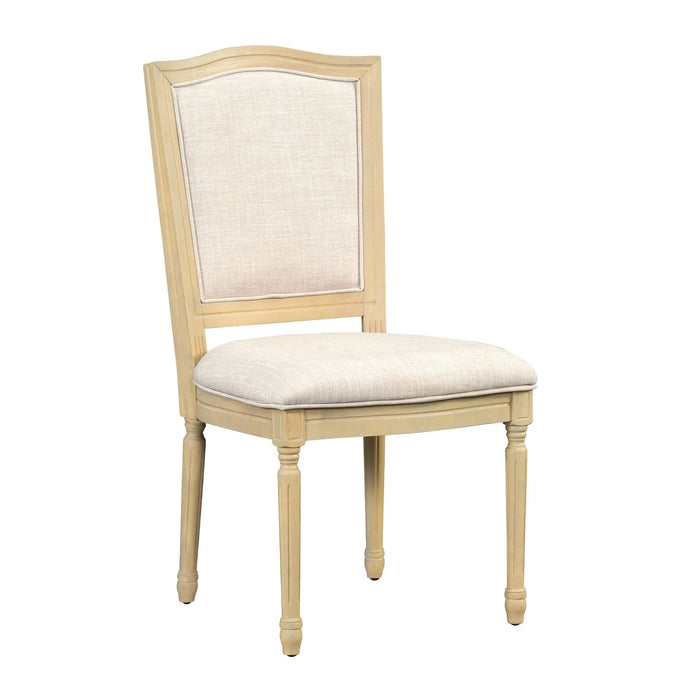 Rustic 7-Piece 78.1inch Extendable Dining Table Set with 18inch Removable Leaf, 6 Upholstered Dining Chairs, 2 Built-in Drawers, Natural Default -DTYStore