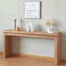 Rustic Manufactured Wood Console Table with Beaded Accent, 64L x 14W x 32H Default -DTYStore