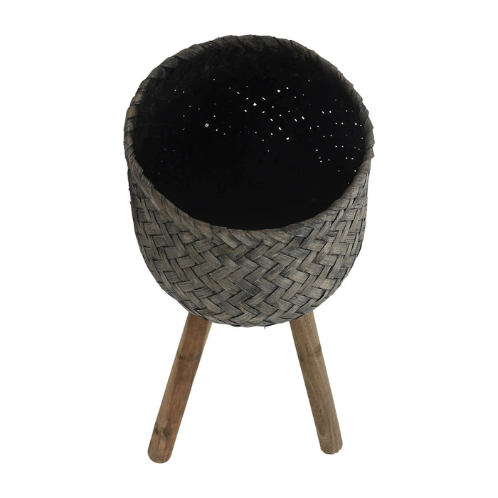 S/2 BAMBOO PLANTERS ON STANDS Default -DTYStore