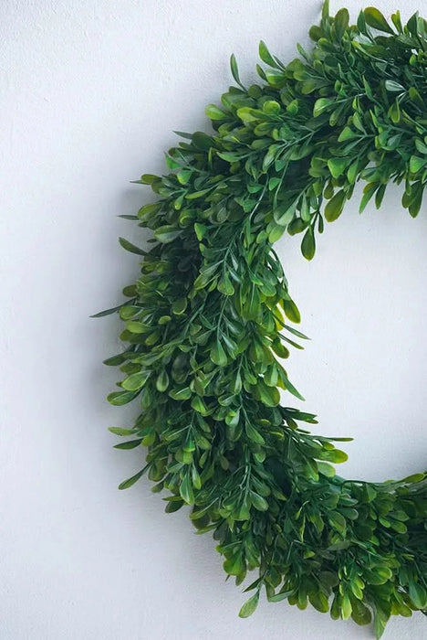 S/2 Greenery Wreath for Home Wedding Wall Window Decoration Default -DTYStore