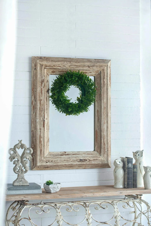 S/2 Greenery Wreath for Home Wedding Wall Window Decoration Default -DTYStore