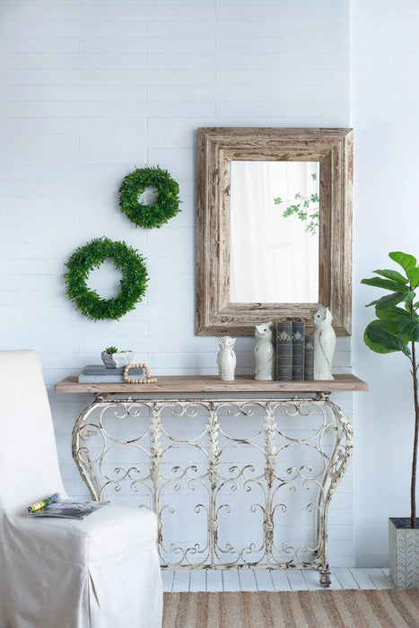 S/2 Greenery Wreath for Home Wedding Wall Window Decoration Default -DTYStore