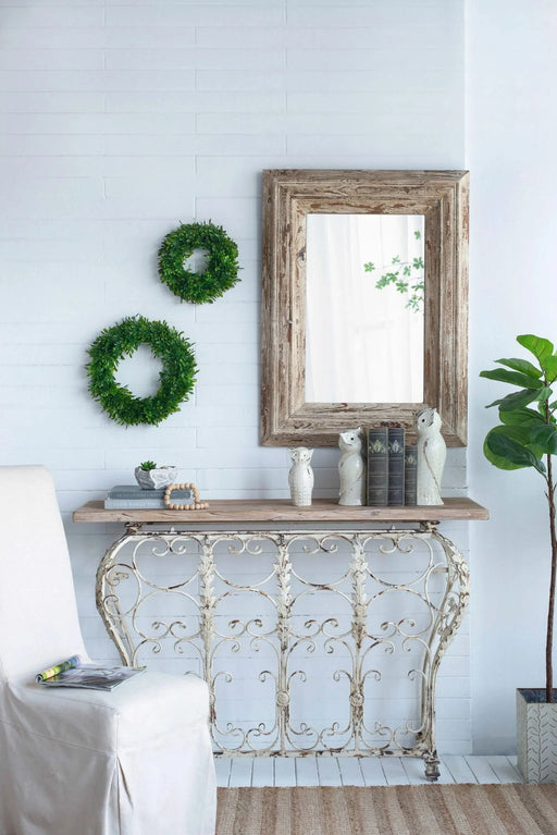 S/2 Greenery Wreath for Home Wedding Wall Window Decoration Default -DTYStore