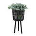 S/3 BAMBOO PLANTERS 11/13/15', BLACK Default -DTYStore