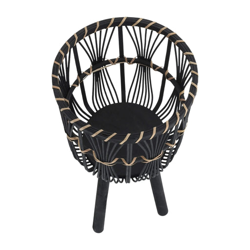 S/3 BAMBOO PLANTERS 11/13/15', BLACK Default -DTYStore