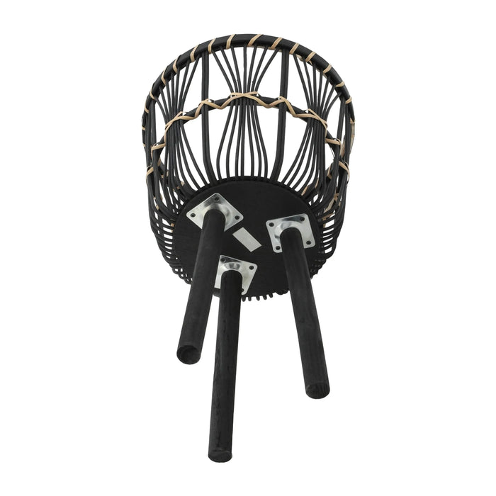 S/3 BAMBOO PLANTERS 11/13/15', BLACK Default -DTYStore