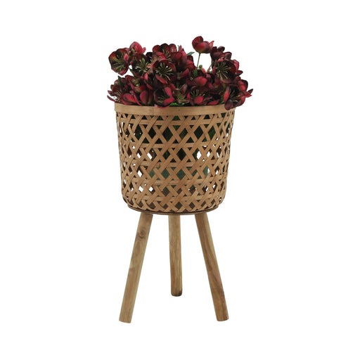 S/3 BAMBOO PLANTERS 11/13/15' NATURAL Default -DTYStore