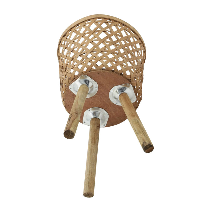 S/3 BAMBOO PLANTERS 11/13/15' NATURAL Default -DTYStore