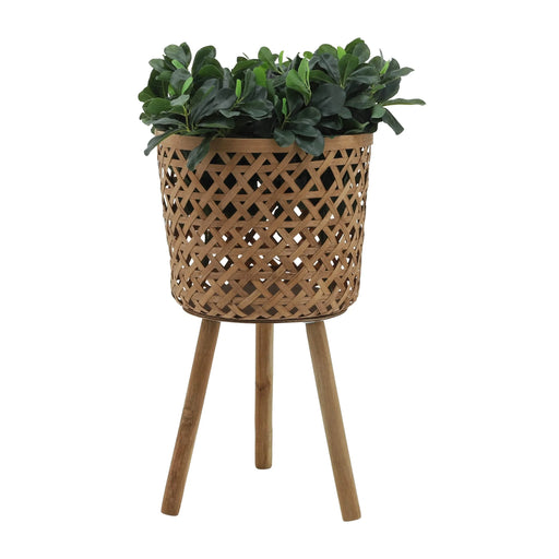S/3 BAMBOO PLANTERS 11/13/15' NATURAL Default -DTYStore