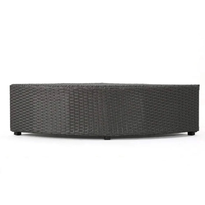 Santa Cruz Outdoor 8-piece Sectional Set Default -DTYStore