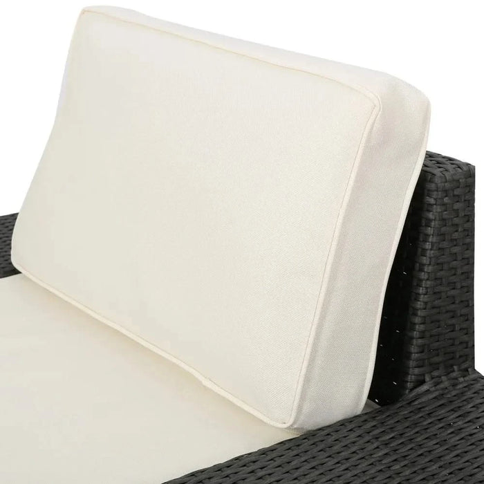 Santa Cruz Outdoor 8-piece Sectional Set Default -DTYStore