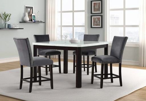 Sapphire 5pc Pub - Grey Stools Default -DTYStore