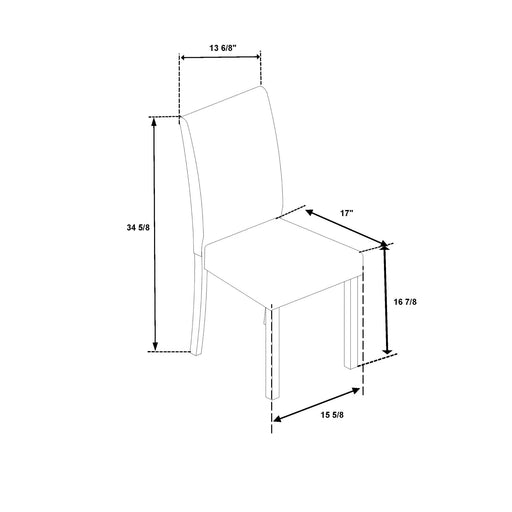 Sarang Contemporary Black Dining Table and Silver Chairs Set with Faux Marble Top and Wood Frame Default -DTYStore