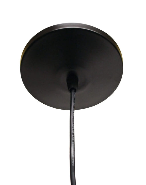 Satin Black Pendant Light Fixture for 3 Lights, Vintage Ceiling Hanging Light Fixture with Fabric Cord for Home Lightning Default -DTYStore