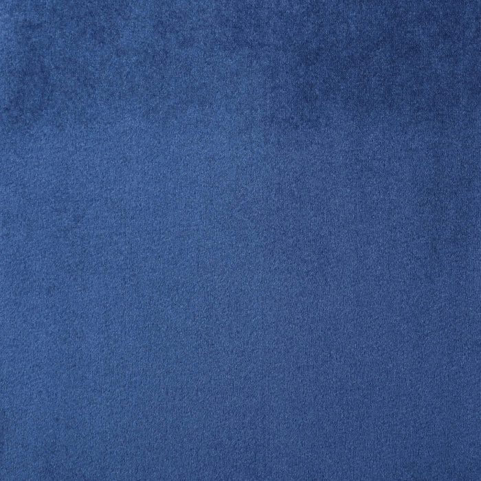 Seigfried Mid-Century Velvet Arm Chair, Navy Blue / Black, 28.5D x 34.25W x 39.75H in Default -DTYStore