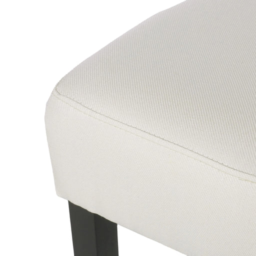 Set of 2, 26.75' Backless Fabric Counter Height Barstool, Beige Default -DTYStore