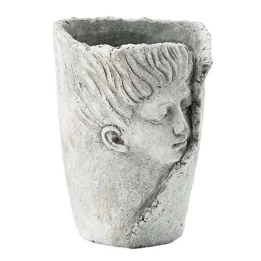 Set of 2 6.5x6x8.5' Sleep Face Accent Planter Default -DTYStore