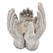 Set of 2 6x6x9' Accepting Hands Accent Cement Hand Decor Default -DTYStore