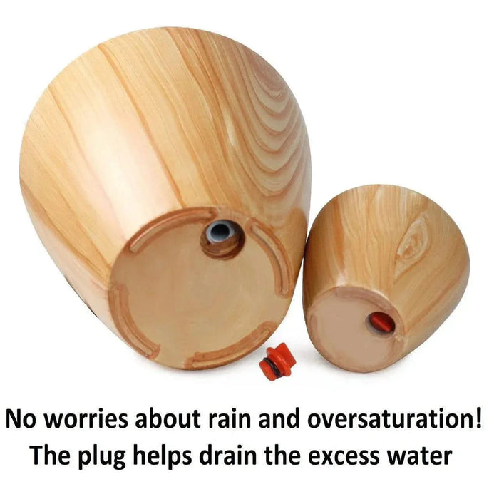 Set of 2 CATLEZA Cone Planters -DTYStore