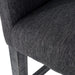 Set of 2 Upholstered 26 inch Counter Stool - Charcoal/Gray Default -DTYStore