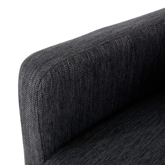 Set of 2 Upholstered 26 inch Counter Stool - Charcoal/Gray Default -DTYStore