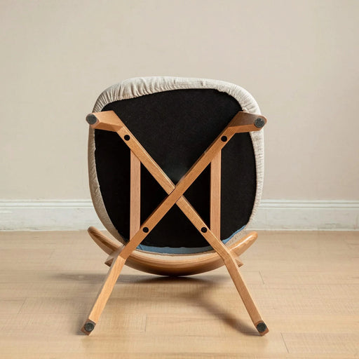 (Set of 2 pcs) Dining Chair Wooden FAS Grade Oak Natural Wood Made in North America 100% Dirt-free Wood Chair Solid Chair Table Chair Wooden Living Room Chair Simple And Natural 47.5 * 55.5 * 78cm Default -DTYStore