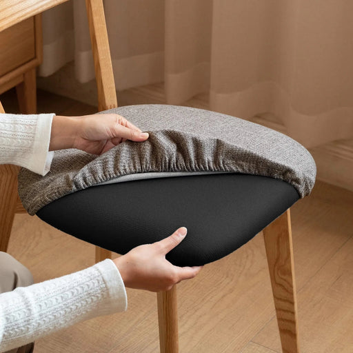 (Set of 2 pcs) Dining Chair Wooden FAS Grade Oak Natural Wood Made in North America 100% Dirt-free Wood Chair Solid Chair Table Chair Wooden Living Room Chair Simple And Natural 47.5 * 55.5 * 78cm Default -DTYStore